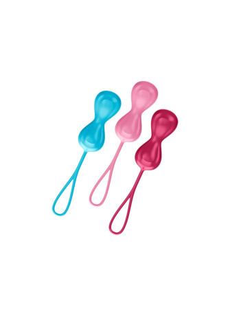 Set de 3 boules de Geisha effet vibrante Power Balls Satisfyer - CC597150